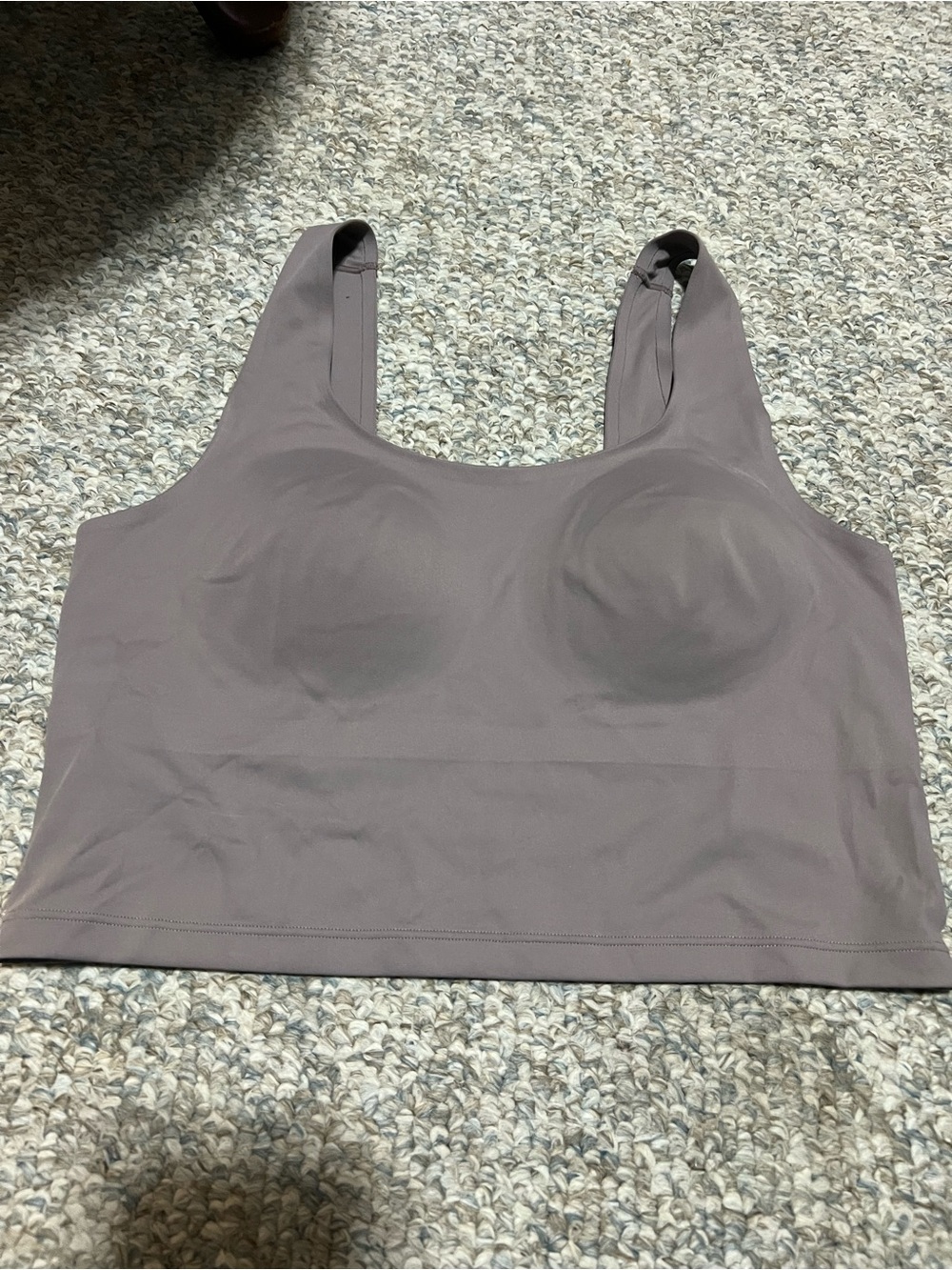 Victoria's Secret Seamless Longline Bralette in Mauve Taupe